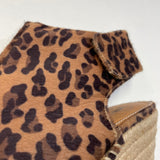 Kelsi Dagger Women's Size 6.5 Brown-Tan Animal Print Pep Toe Shoes