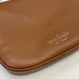 Kate Spade Caramel Solid Leather Crossbody Handbag