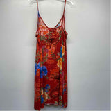 Johnny Was Size L Women's Red-Multi Pattern Camisole Dress