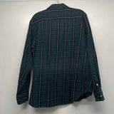 Frank & Eileen Est 1947 Size XL Women's Green-Multi Plaid Button Up Shirt