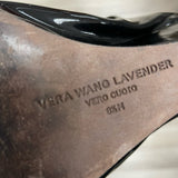 Vera Wang Lavender Size 8.5 Women's Black Solid Wedge Shoes