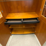 Skovby Danish Mid Century Modern Solid Brown Teak Cabinet