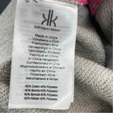 Krimson Klover Size L Women's Gray Tweed Pull On Skirt