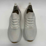 Skechers Size 8 Women's White Solid Sneakers Sneakers