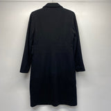 Express Women's Size S 5-6 Black Solid Single button Coat