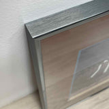 Silver Metal Hanging Framed Native American Art El Camposanto by Amado Pena Jr.