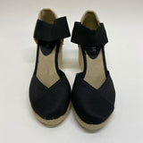 Rampage Size 6.5 Women's Black Solid Wedge Heels