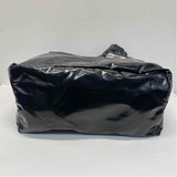 Jack Gomme Black Fabric Solid Tote Handbag