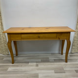 Pennsylvania House Furniture Brass Wood Console - Sofa Table