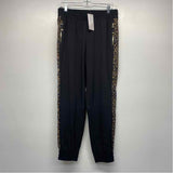 Chico's Zenergy Size 0.5- 6 Women's Black-Multi Animal Print Activewear Pants