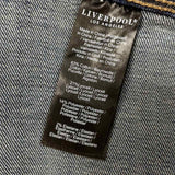 Liverpool Size 14 Women's Blue Stitches Cargo Skirt