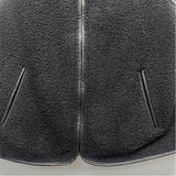 7 Diamonds Women's Size XXL Black Solid Zip Up Vest