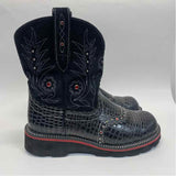Ariat Size 7 Women's Black-Red Animal Print Western Boots