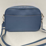 Kate Spade Blue Pebbled Leather Crossbody Handbag
