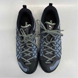 Salewa Size 8.5 Women's Black-BLue Color Block Hiking Shoes