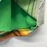 Beatriz Camacho Size 4 Women's Multicolor Patchwork Pencil Skirt
