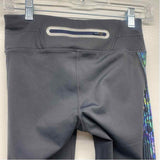 Athleta Size XS Women's Black-Multi Stripe Leggings Activewear Pants