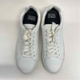 Nothing New Shoe Size 12 White Leather Solid Men's Men's Sneakers