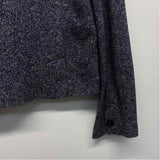 Tommy Hilfiger Women's Size 12-L Navy-White Tweed Blazer Jacket