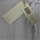 Z Supply Size M-8 Women's White Solid Pull On Pants