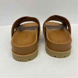 Tamara Mellon Size 7.5 Women's Brown Solid Slide Sandals