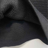 Classiques Entier Size M Women's Black Solid Cap Sleeve Short Sleeve Top