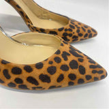 Jessica Simpson Size 8 Women's Brown Animal Print Pump Shoes