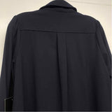 Tuckernuck Size S Women's Navy Solid Button Up Shirt Dress
