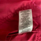 Michael Kors Women's Size M Pink Solid Zip Up/Hoodie Jacket