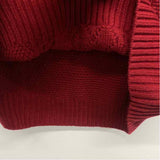 Kiel James Patrick Size L Women's Red Roses Sweater Dress