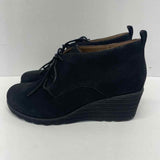 Dansko Size 38-7.5 Women's Black Solid Wedge Booties