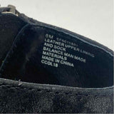 Sofft Size 8 Women's Black Cut Out Open Toe Booties