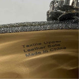 Badgley Mischka Size 10 Women's Silver Shimmer High Heel Shoes