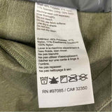 Outdoor Research Women's Size XS Green Solid Zip Mock Neck Jacket