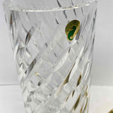 Waterford Prescott Hurricane Clear Cut Crystal Candle Holder