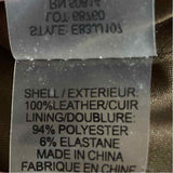 Elie Tahari Women's Size M Copper Shimmer Moto Jacket