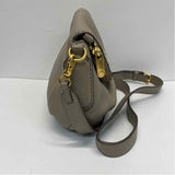 Marc By Marc Jacobs Taupe Leather Pebbled Crossbody Handbag