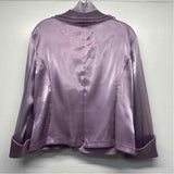 Cachet Size 16-XXL Women's Lilac Shimmer Jacket 2 PC Dress