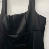 David Meister Size 12-L Women's Black Solid Sheath Dress