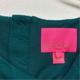Lilly Pulitzer Size M Women's Green Solid Shift Dress