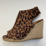 Kelsi Dagger Women's Size 6.5 Brown-Tan Animal Print Pep Toe Shoes