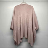Lululemon Size One Fits All Women's Pink Solid Open Front Poncho-Cape