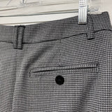 Vodka & Lemon Size 10-40 Women's Gray Houndstooth Faux Wrap Skirt