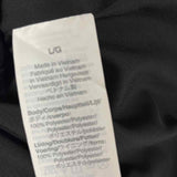 Madewell Size L Women's Black-Gold Pattern Fit And Flare Dress