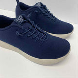 Woolloomooloo Size 7.5-8 Unisex Navy Solid Slip On Sneakers