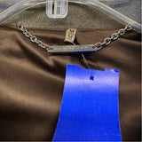 Elie Tahari Women's Size M Copper Shimmer Moto Jacket