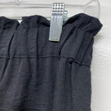 Cartonnier - Anthropologie Size S- 2/4 Women's Black Solid Cuff Capri