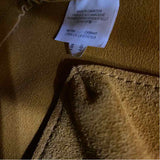 Madewell Yellow Suede Solid Shoulder Handbag