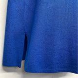 Ming Wang Size 2x Women's Blue Solid V Neck Sleeveless Top