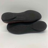 Clarks Collection Size 7 Women's Burgundy Shimmer Ballet Flats Shoes